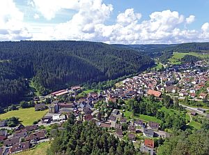 Copter Service Griesshaber - Tennenbronn aus der Luft