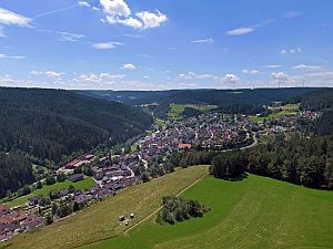 Copter Service Griesshaber - Tennenbronn aus der Luft