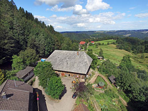 Luftaufnahmen Ferienwohnungen Storzenhof