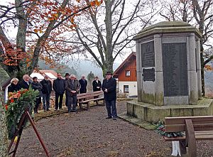 Volkstrauertag in Tennenbronn