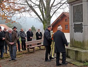 Volkstrauertag in Tennenbronn