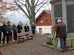 Volkstrauertag in Tennenbronn