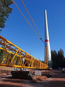 2 neue Windräder in Tennenbronn