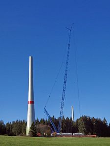 2 neue Windräder in Tennenbronn