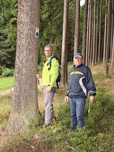 Bau des Genieerpfades Auerhahnweg