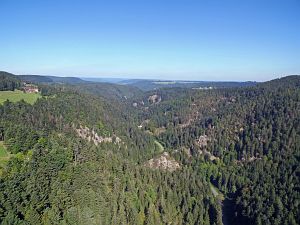 Eingang zum Bernecktal