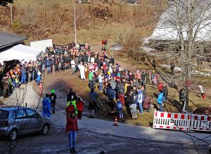 Fassdaubenrennen Narrenzunft Erzknappen