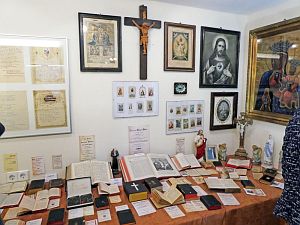 Heimathaus mit Ausstelung religiser Gegenstnde