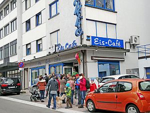 Eiscafe Rino wieder geffnet