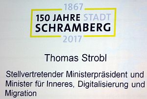 Festakt 150 Jahre Stadtrecht Schramberg