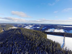 Luftaufnahmen Winter Tennenbronn