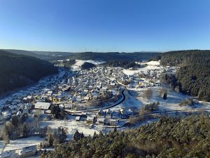 Luftaufnahmen Winter Tennenbronn
