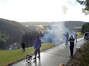 Bllerschtzen an Neujahr