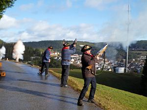 Bllerschtzen an Neujahr