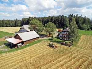 Dreschen auf dem Reibehof