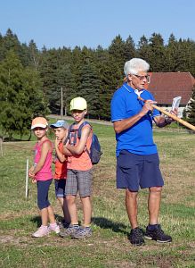 Kinderferienprogramm mit Orgel und Alphorn