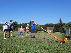 Kinderferienprogramm mit Orgel und Alphorn