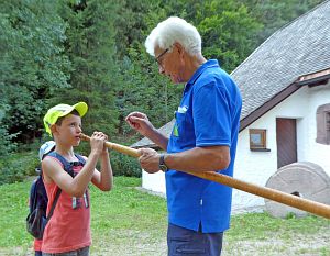 Kinderferienprogramm mit Orgel und Alphorn