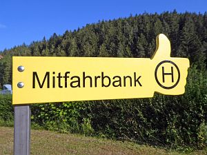 Mitfahrbank