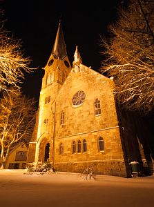 Tennenbronn Winternacht