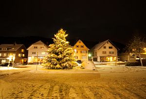 Tennenbronn Winternacht