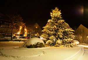 Tennenbronn Winternacht
