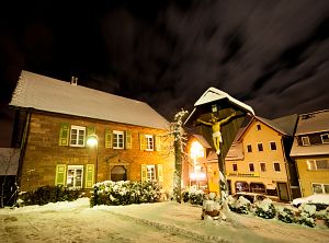 Tennenbronn Winternacht