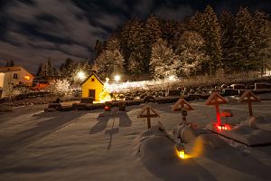 Tennenbronn Winternacht