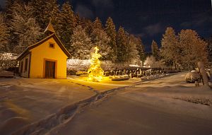 Tennenbronn Winternacht