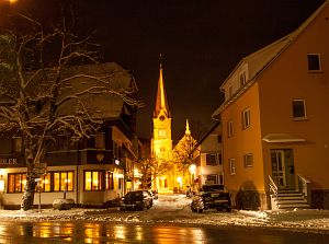 Tennenbronn Winternacht