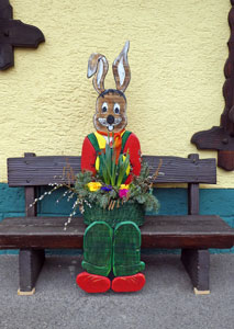 Osterhasen in Tennenbronn