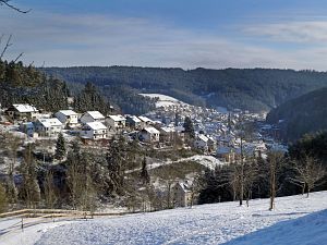 Wintermorgen Tennenbronn