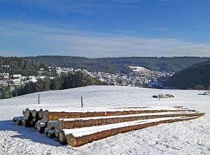Wintermorgen Tennenbronn