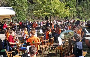 Weintreff des Akkordeonorchesters