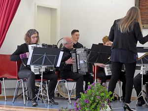 Akkordeonorchester in Concert