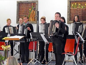 Akkordeonorchester in Concert