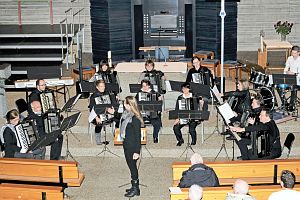 Musikzauber des Akkordeonorchester