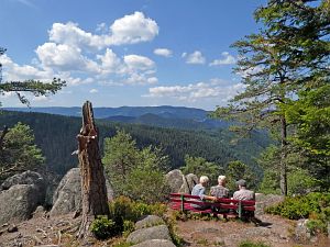 Wanderung zum Apfelfelsen