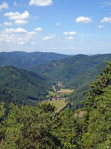 Wanderung zum Apfelfelsen