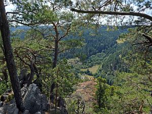 Wanderung zum Apfelfelsen