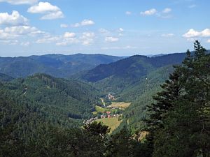 Wanderung zum Apfelfelsen