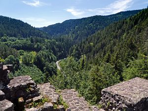 Felsen im Bernecktal