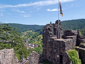 Felsen im Bernecktal