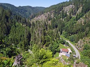 Felsen im Bernecktal