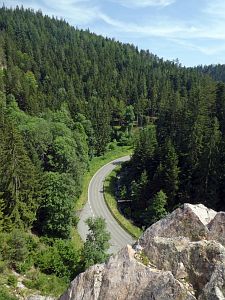 Felsen im Bernecktal