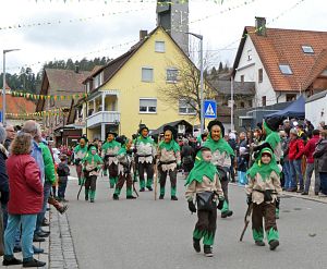Umzug Fasnetsonntag Tennenbronn