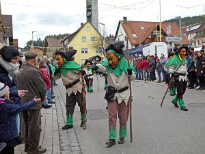 Umzug Fasnetsonntag Tennenbronn