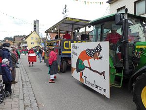 Umzug Fasnetsonntag Tennenbronn