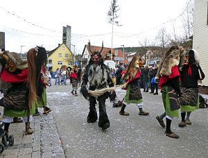 Umzug Fasnetsonntag Tennenbronn