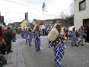 Umzug Fasnetsonntag Tennenbronn